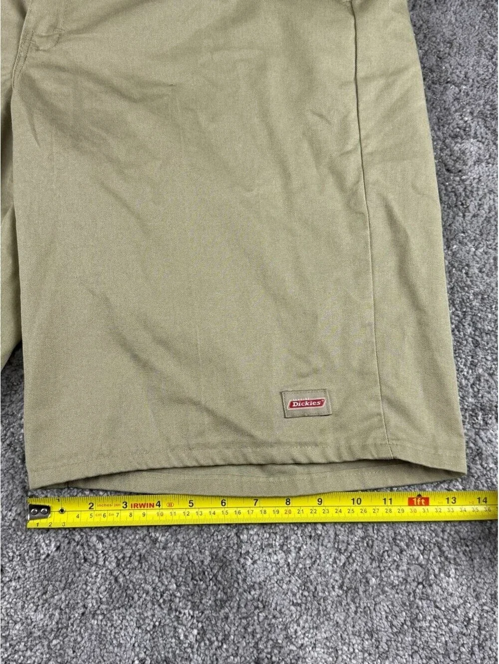Dickies Shorts Lot of 2 Mens Size 40 Beige Khaki Work Casual Logo